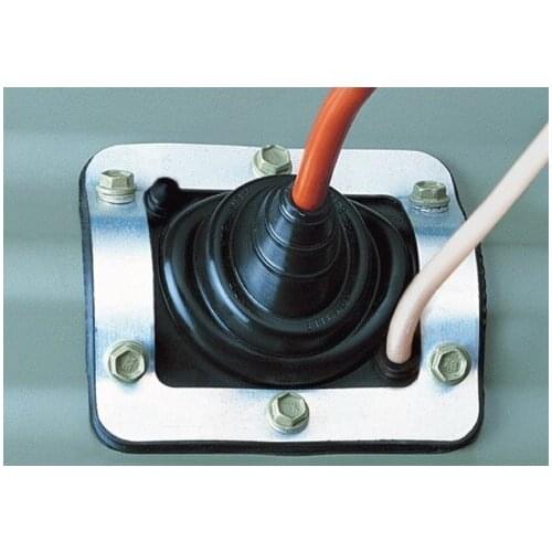 100pcs/lot, Deks roof flashing cable and pipe boot flashing 20 years warranty UV resistance roof gasket,for pipe 0-36mm diameter