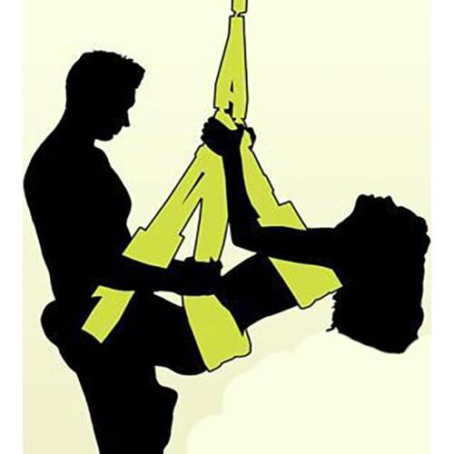 Sex nylon swing BDSM Ankle Cuff Slave Soft Sex Furniture Fetish Bandage Swing Sex Erotic Toys Couple Sex furniture sex shop