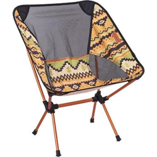 Outdoor Folding Chair Moon chair fishing chair director chair aluminum alloy chair super portable leisure chair