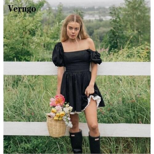 Verngo Women's Dresses Above The Knee