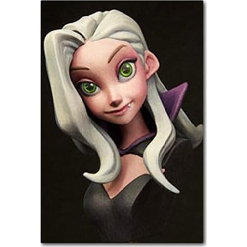 10cm Unpainted Cute Girl GK Resin Bust Scale Model Kit Self-Assembled Colorless Figures Resin Kit No.233