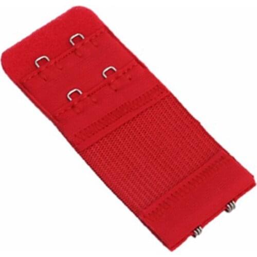 2 Rows 2 Hooks Bra Hook Extenders Elastic Bra Clasp Women Bra Extender Extension On Strap Band Accessories