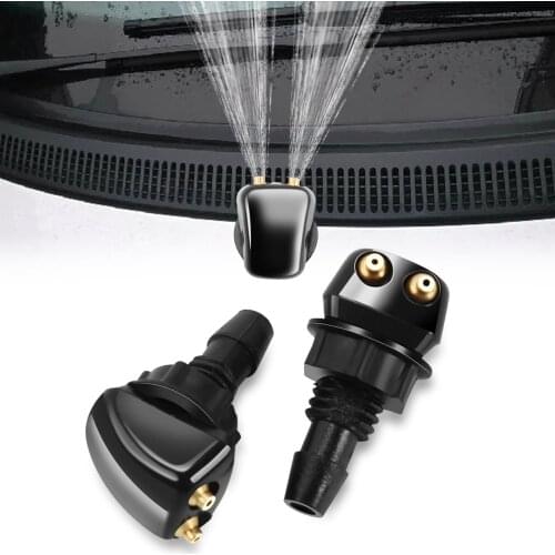 2 Pcs Car Water Spray Jet Nozzle for Nissan Maxima Altima Teana Tiida Sylphy Sunny X-Trail