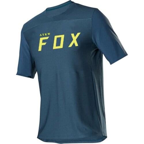 2021 Bicycle Jersey Long Sleeve Cycling Shirt Downhill T-shirt Motocross Mountain Bike Clothing Fox cycling jersey men