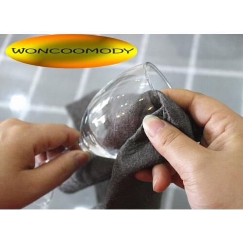 50 Pcs/lot Black/White Thick Wire Cleaning Towel High Quality Practical Car Cleaning Tools Multi Function Wiping Cloth