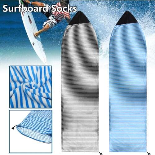 Shortboard Funboard Windsurfing Board Knitted Water Sports Long Board Socks Cover Elastic Surfboard Protective Cover