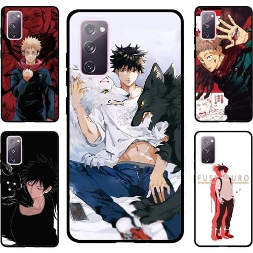 Jujutsu Kaisen Yuji Itadori Fushiguro Megumi Case For Samsung Galaxy S20 FE S8 S9 S10 Plus Note 10 Plus Note 20 S21 Ultra Cover