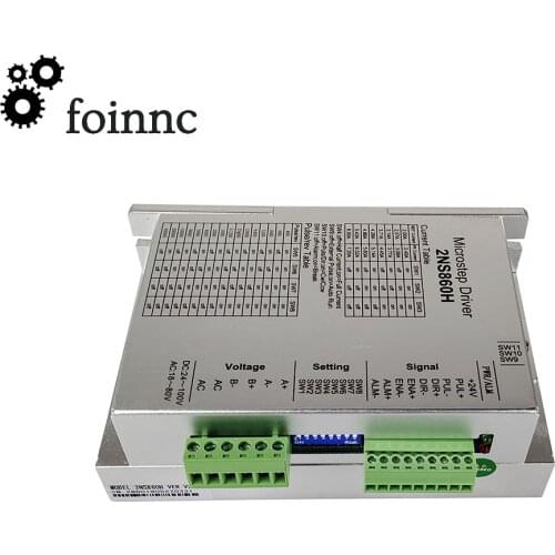 CNC 2NS860H nema34/86 two-phase digital stepper motor driver mach3 engraving machine CNC system stepper motor driver