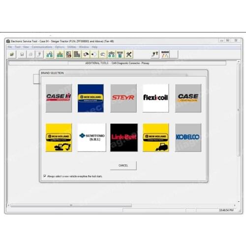 CNH Electronic Service Tool 8.9 (Engineering)+USB Dongle key