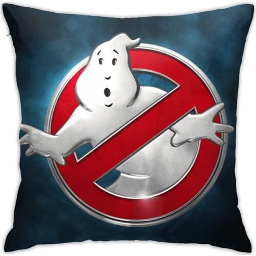 Ghostbusters Anime Decorative Pillow Case Throw Pillow Case Red Square Pillow Case Home Decoration Unique Pillow Case