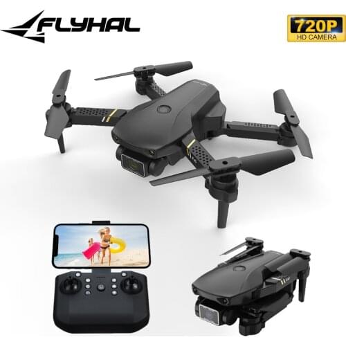 Eachine & Flyhal E69 RC Mini Drone WIFI FPV With Wide Angle HD Real 1080P Camera Foldable Arm RC Quadcopter Helicopter Dron Toys