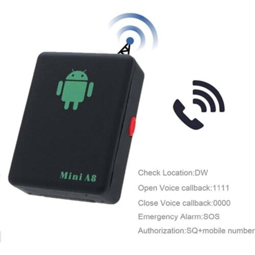 Mini A8 Real Time Vehicle Bike Car Kids Pet GPS Tracking GSM/GPRS/GPS Tracker CAIRUTE Mini Portable Global Locator