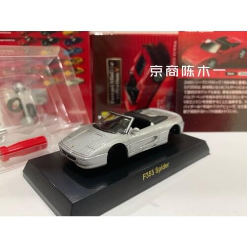 1/64 KYOSHO F355 Spider convertible Collection of die-cast alloy assembled car decoration model toys