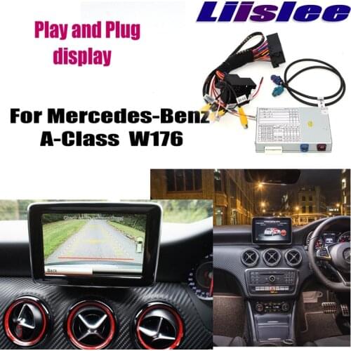 Liandlee Parking Camera Interface Reverse Back Up Camera Kits For Mercedes Benz MB A Class W176 NTG Original Display Upgrade