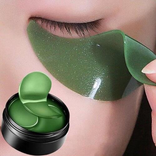 30 Pair=60 Sticker Seaweed Hyaluronic Acid Eye Mask Age Remove Serum Patches