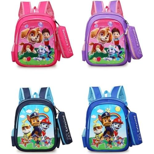 2021 New Paw Patrol Children Kid School Bag Backpack Boy Girl School Backpack Student Bag Anime Backpacks Birthday Gift
