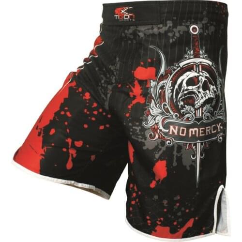 Skull Trunks fitness training Tiger Muay Thai MMA shorts Boxing sanda MMA pants boxing shorts cheap Jujitsu kickboxing shorts