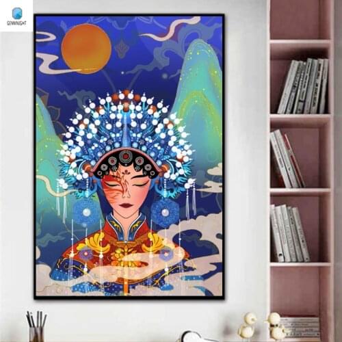 Traditional diy oil painting Anime collection coloring by numbers wall pictures for living room digital paint by numbers