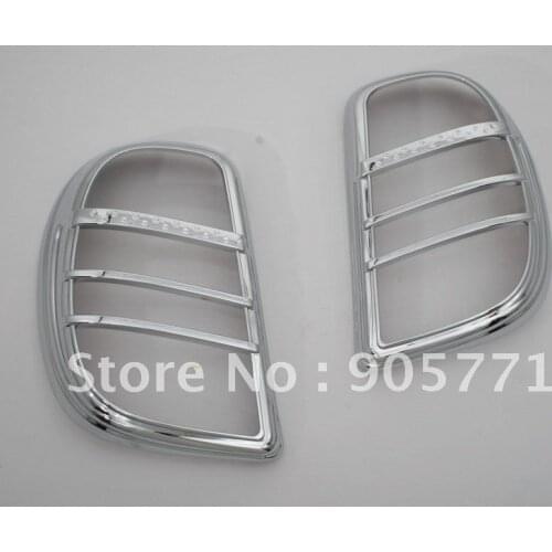 High Quality Chrome Tail Light Cover for Nissan March Micra 2010 Up K13 Free Shipping