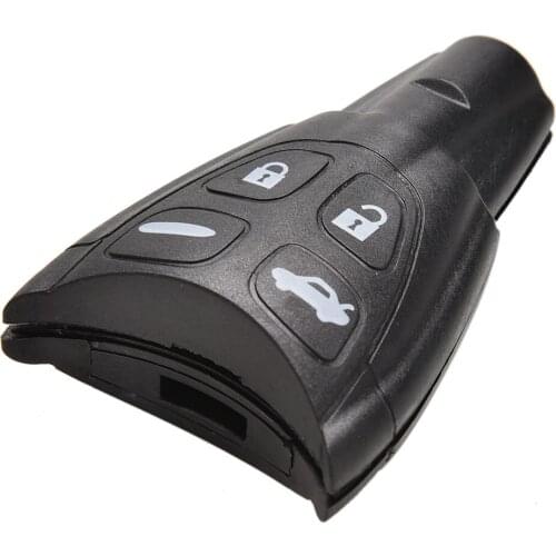 1PCS Key Case For Car Key Shell For SAAB 93 95 9-3 9-5 WF Replacement Keyless Entry 4 Button Remote Key Shell Top Quality