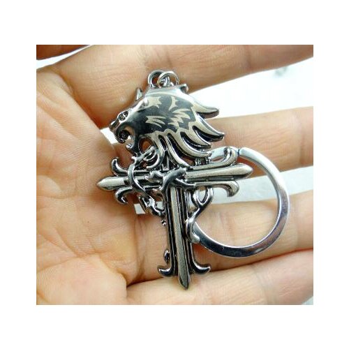 1Pcs wholesale Alloy key Wolf carving key Accessories chain car pendant key chain free shipping p473