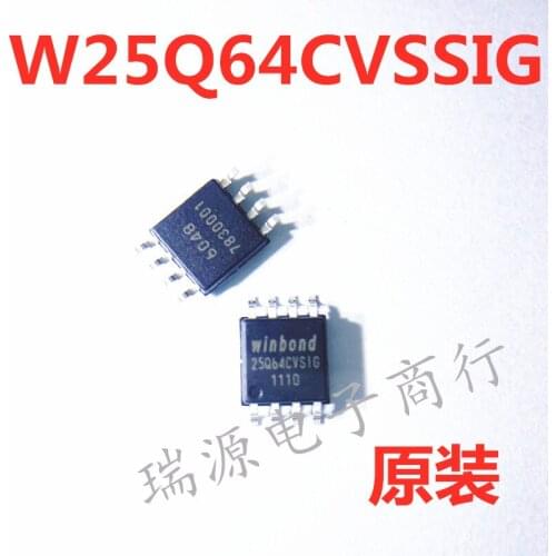 100% New&original W25Q64CVSSIG 25Q64CVSIG W25Q64 SOP8 IC