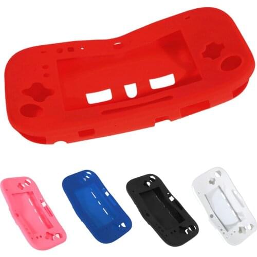 100pcs Silicone Cover Protector for Wii U Gamepad For Nintendo Nintend Console Controller Protective Skin Shell Gadgets