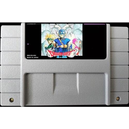 16Bit Games ** Dragon Quest I & II ( USA version English translation!! )