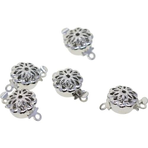 5x Filigree Box Fasteners Connector Fastener Jewelry Accessories DIY