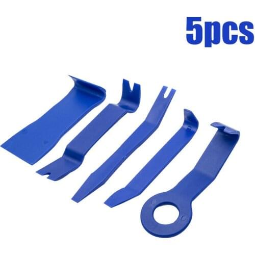 5 x Car Audio Door Clip Panel Dashboard Trim Radio Removal Install Pry Tool Set