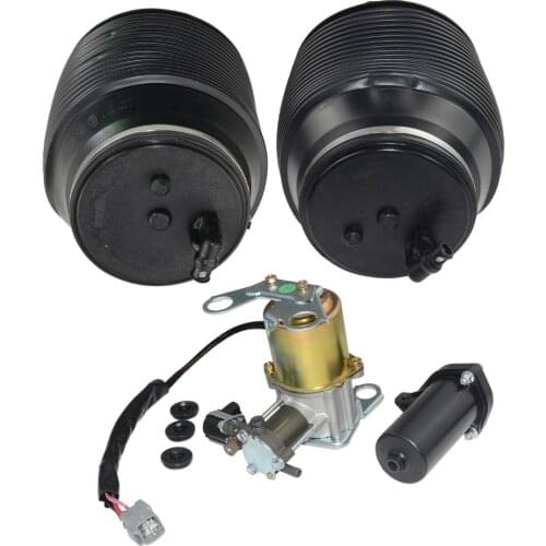 AP01 Air Suspension Compressor & Spring Bags For Lexus GX470 Toyota Land Cruiser Prado 120 J12 J9