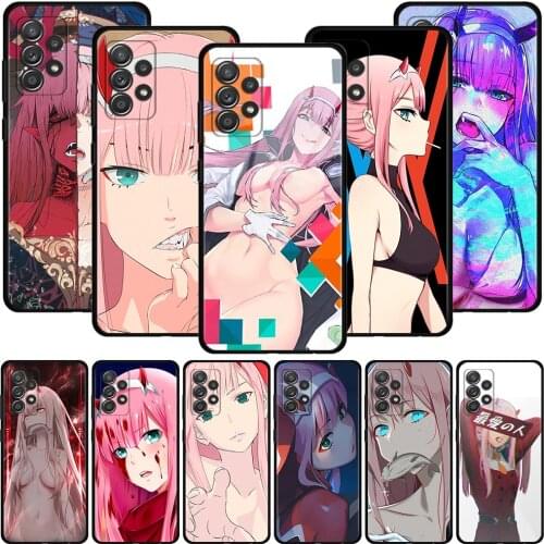 Case For Samsung Galaxy A72 A71 A52 A51 A42 A41 A32 A31 A22 A21s A12 A11 A02 A02s A01 Cover Zero Two Darling in the FranXX Anime