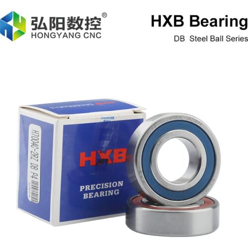 1PC CNC Milling Machine Sealed Angular Contact Bearing High-Speed Spindle Bearing HXB Double Sealed Bearing P4 P5 DB Bearing