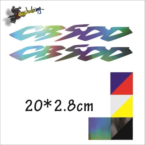 Motorcycle Carbon black laser color reflective helmet sticker fit for Moto GP Rossi fit for CB500F cb500