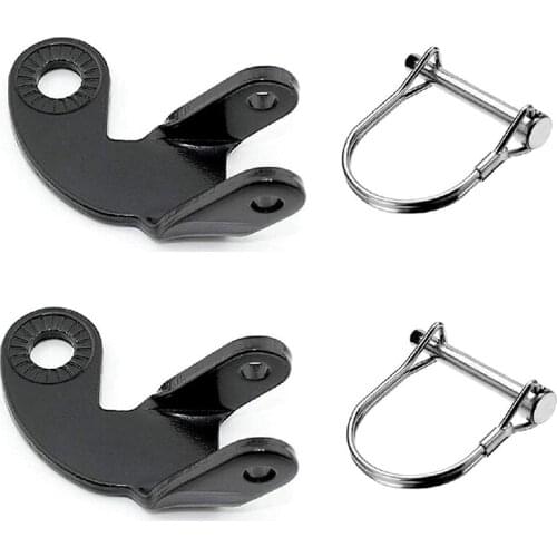 Bike Trailer Coupler Attachment 135 Degree Hitch Coupler Attachment Angled Elbow for Burley Trailers