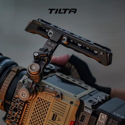 Tilta RED KOMODO 6K Camera Cage Accessories LWS Baseplate V-lock Top Handle Cold shoe for Red Komodo 6K film - Black