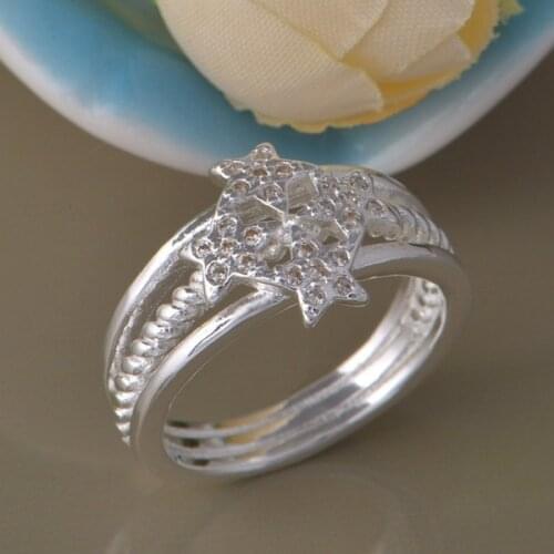 Wholesale High quality silver plated Fashion jewelry rings WR-809