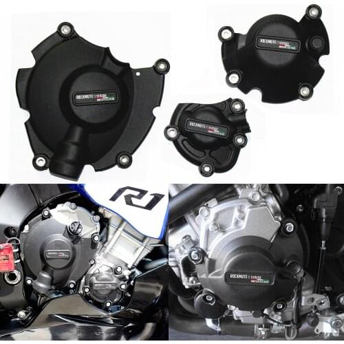 Fits YAMAHA MT-10 FZ-10 15-20 Engine Cover Crash Protector Pad Gear Box Frame Slider Crank Case MT10 FZ10 2020 2019 2018 2017 16
