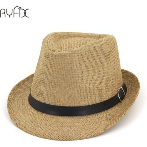 Summer Jazz Straw Hat Wide Brim Sun Hat Ribbon Bow Hollow Out Fedora Trilby Accessories for Women HA227