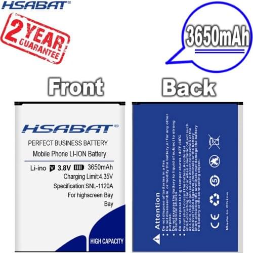 New Arrival [ HSABAT ] 3650mAh Replacement Battery for Highscreen Bay