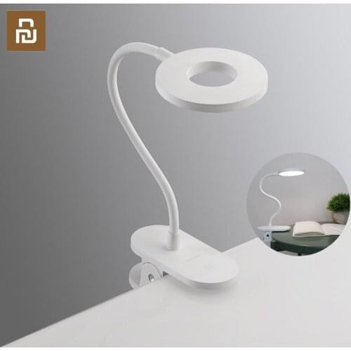 Youpin LED Clamp Table Lamp 360° Folding Eye Protection Table Lamp Clip-On Light For Bed Reading Working&Computers USB Charging