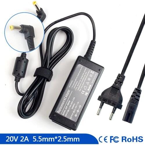 20V 2.25A Notebook Ac Adapter Charger for for Lenovo IdeaPad U150 U165 S405 S205 S206 U160 S205-1038 0225A2040