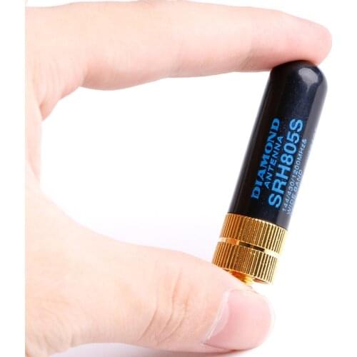 DIAMOND SRH805S SMA-F Female Dual Band Antenna Baofeng GT-3 UV-5R BF-888s Radio B85B