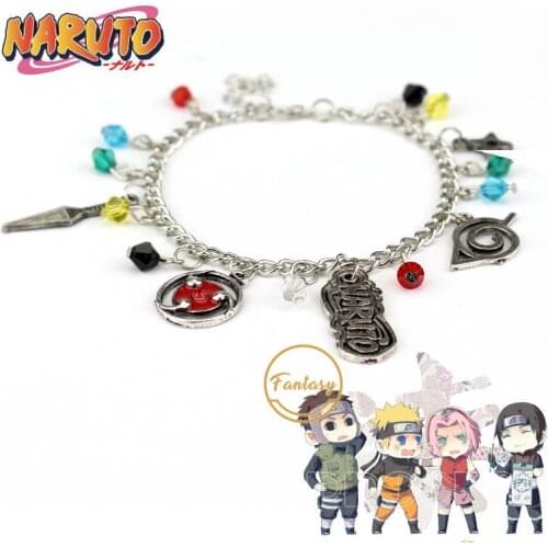 Anime Charm Bracelet Hand Chain Stamped Letter Cosplay Prop