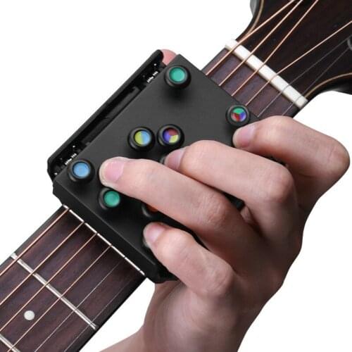 Guitar one key chord Automatic auxiliary button for playing beginner to learn to use finger power device to prevent pain