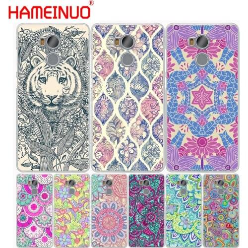 HAMEINUO Mandala Flower Datura Floral Cover phone Case for Xiaomi redmi 4 1 1s 2 3 3s pro note 4 4X 4A 5A