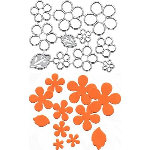 Flower Dies Metal Die Cutting DIY Scrapbooking Album Paper Cards Making Decorative Craft Embossing Stencil Stamps And Dies 2021