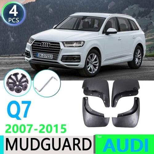 For Audi Q7 4L 2007~2015 2008 2009 2010 2011 2012 2013 2014 Car Fender Mudguard Mud Flaps Guard Splash Flap Car Accessories