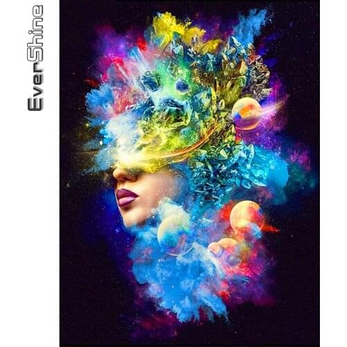 Evershine 5D DIY Diamond Painting Woman New Arrival Diamond Embroidery Portrait Cross Stitch Kits Mosaic Art Handmade Gift
