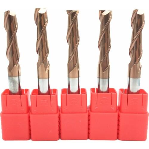10mm 2 Flutes HRC55 Carbide end mill Milling Cutter Alloy Coating Tungsten Steel endmills cutting tool CNC maching Endmill